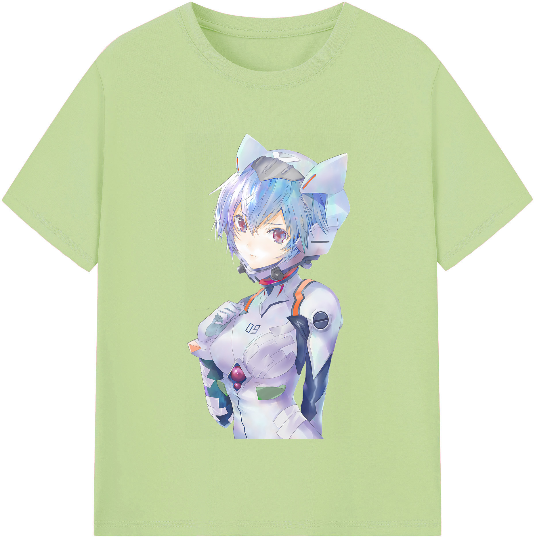 （画像用） EVA 新世紀エヴァンゲリオン 綿100％半袖Tシャツ（フロントプリント）